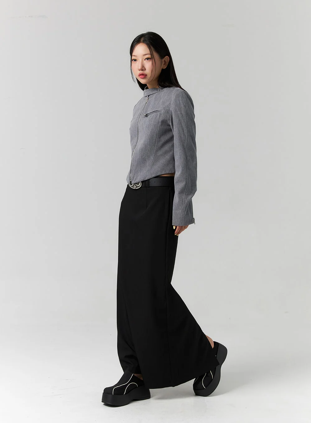 Basic Maxi Skirt CS308 - Image 8