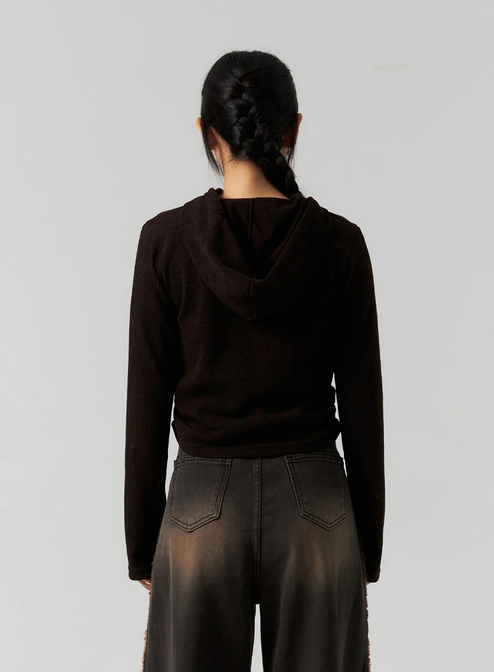 Cutout Hoodie CS312 - Image 5