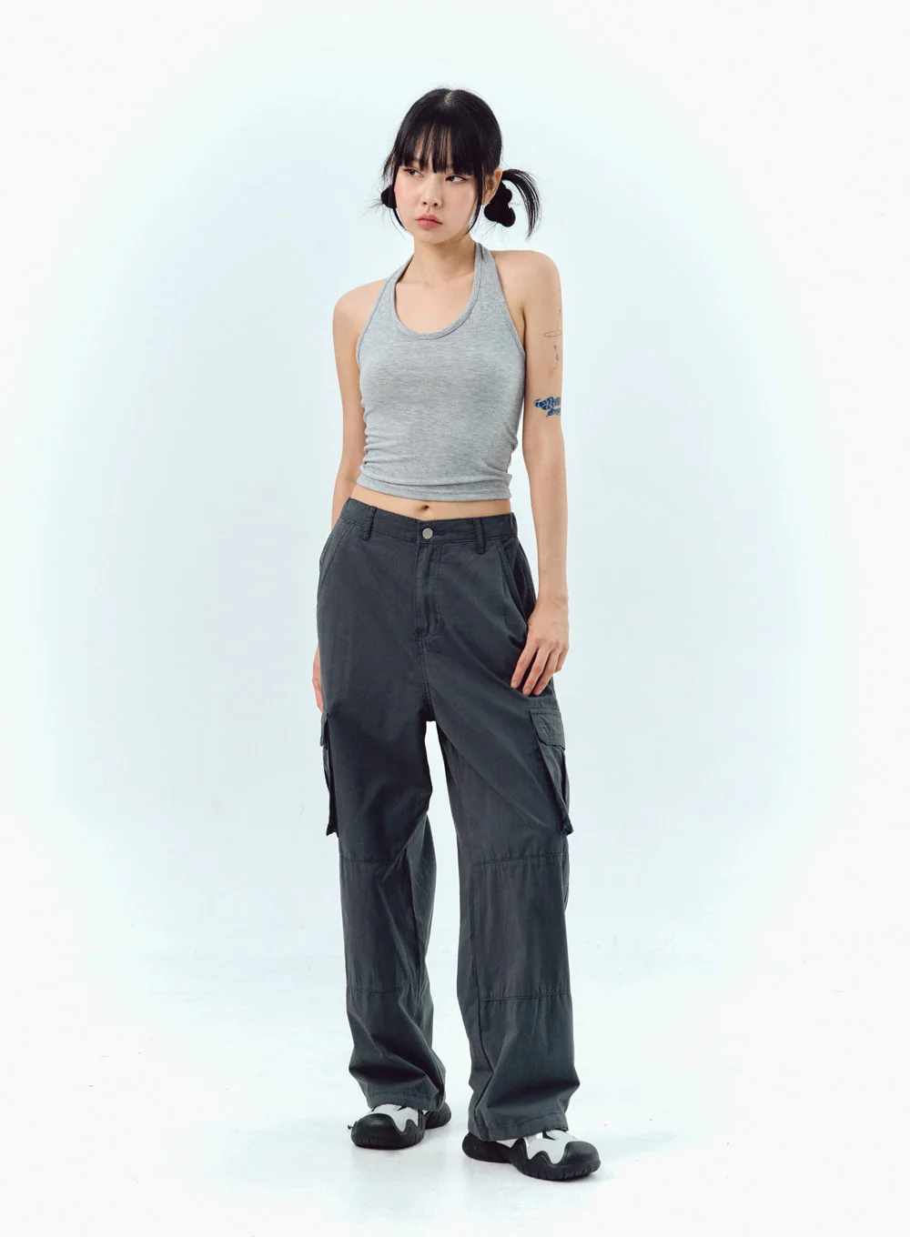 Halter Neck Cropped Top IG304 - Image 4
