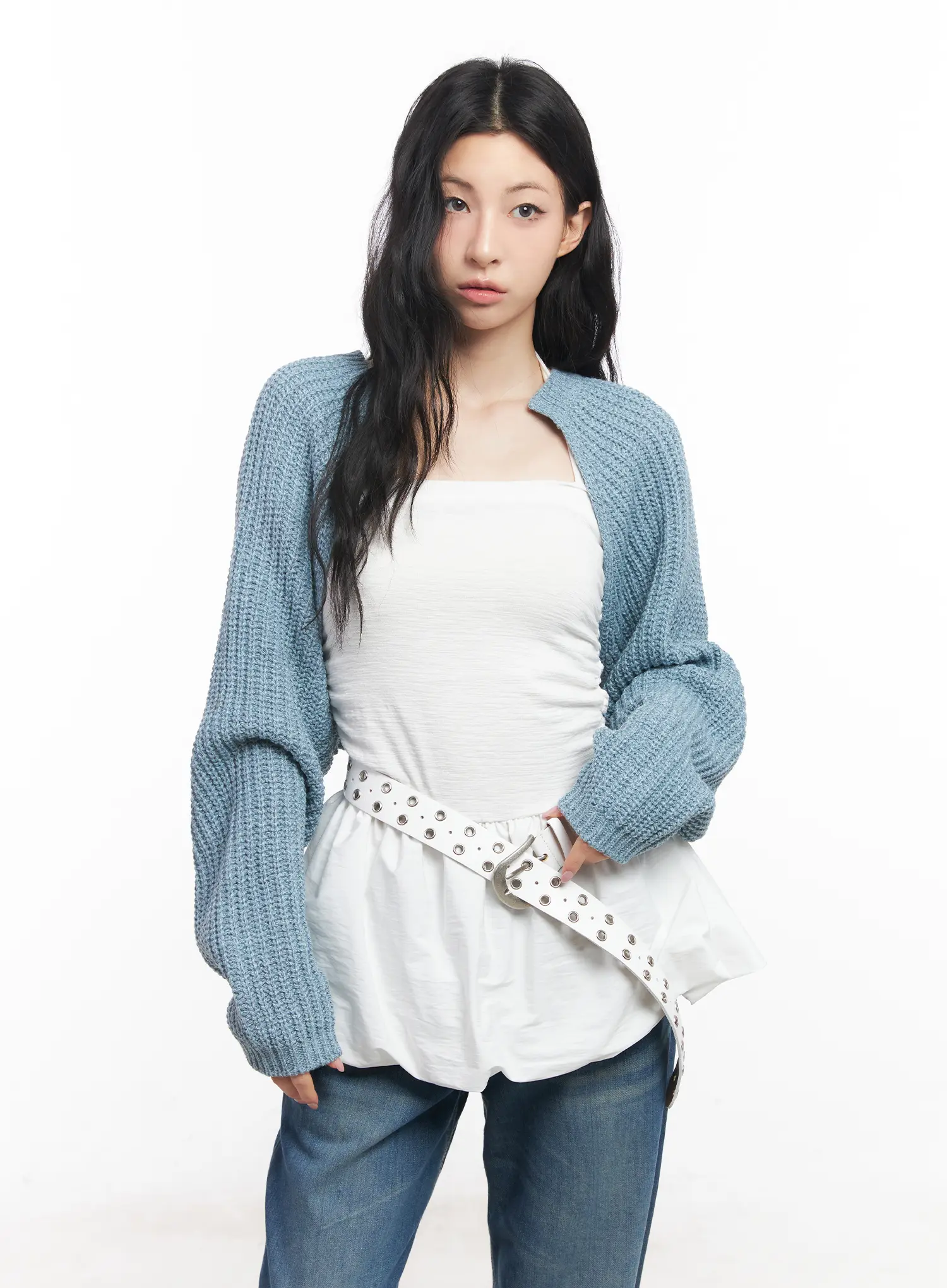 Knit Bolero Shrug C2001 - Image 9