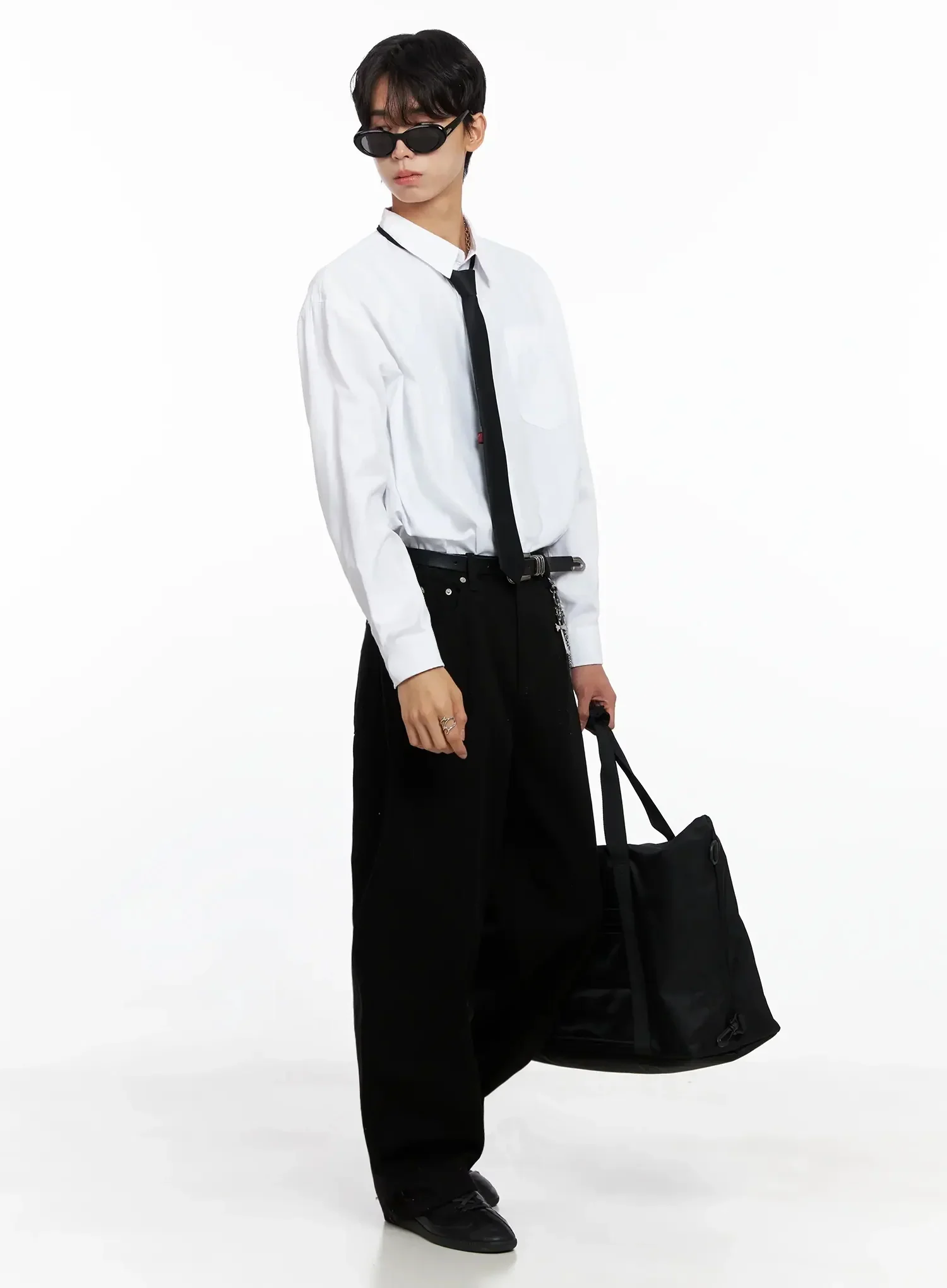 Men's Essential Button-Up Shirt IO516 - Image 13