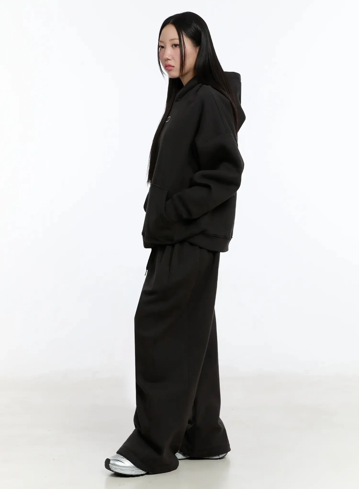 Oval Graphic Oversized Hoodie IM509 - Image 6