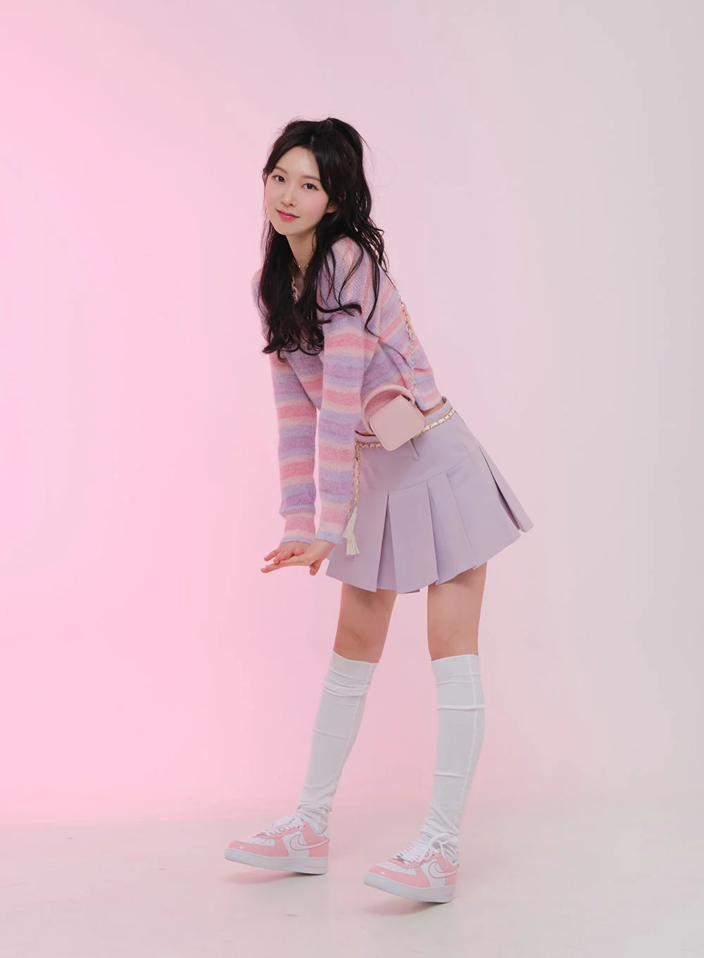 Ribbed Knee Socks BM19 - Image 5