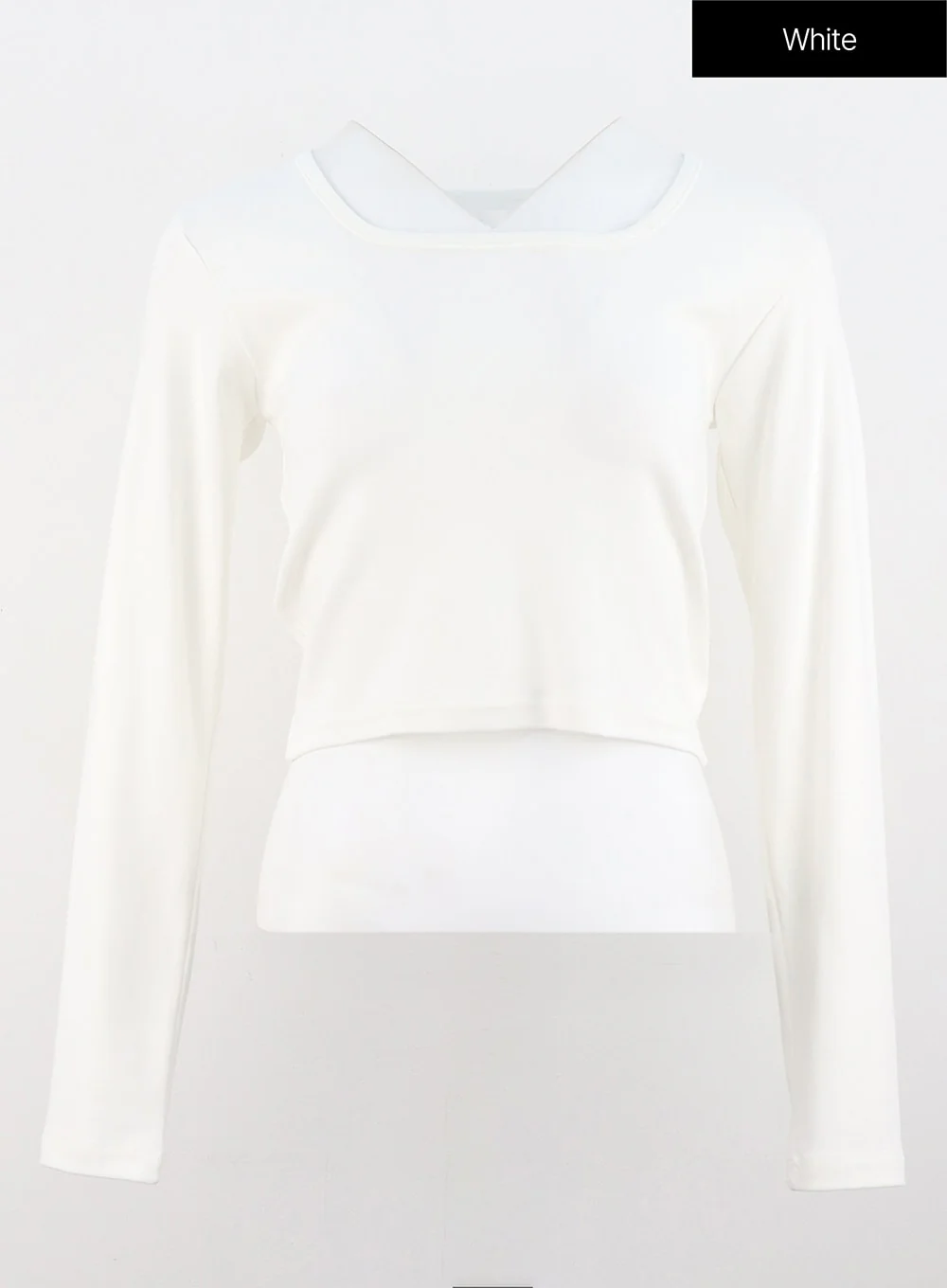 U-Neck Long Sleeve Top OS302 - Image 11